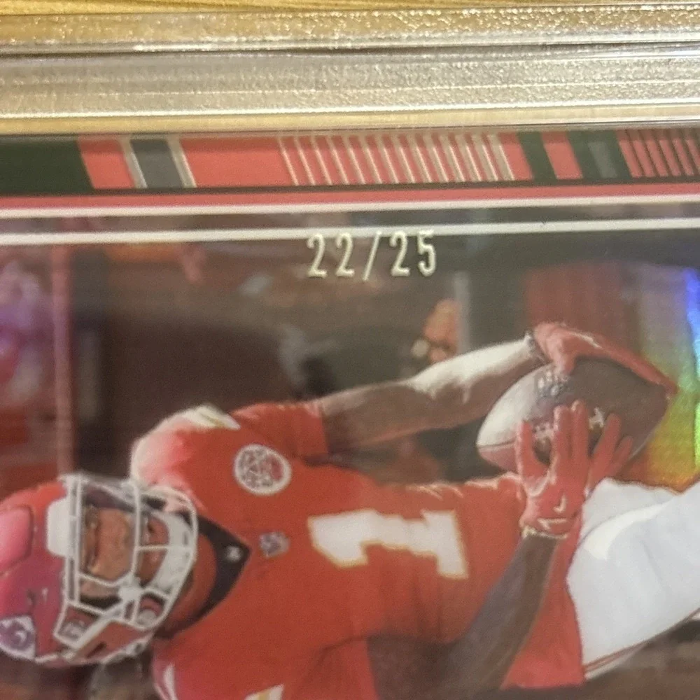 2024 Panini Clearly Donruss - Rated Rookie Xavier Worthy‎ #58 Green /25 (RC)